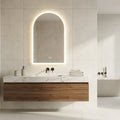 Interior Ave - 90 x 60cm Arched LED Bathroom Mirror V355-IA-BM-ARC-9060