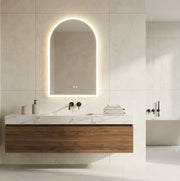 Interior Ave - 90 x 60cm Arched LED Bathroom Mirror V355-IA-BM-ARC-9060