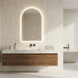 Interior Ave - 90 x 60cm Arched LED Bathroom Mirror V355-IA-BM-ARC-9060