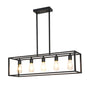 Interior Ave - Industrial 5 Light Chandelier V355-IA-C1-B