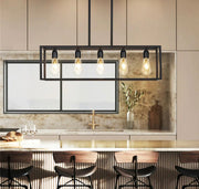Interior Ave - Industrial 5 Light Chandelier V355-IA-C1-B