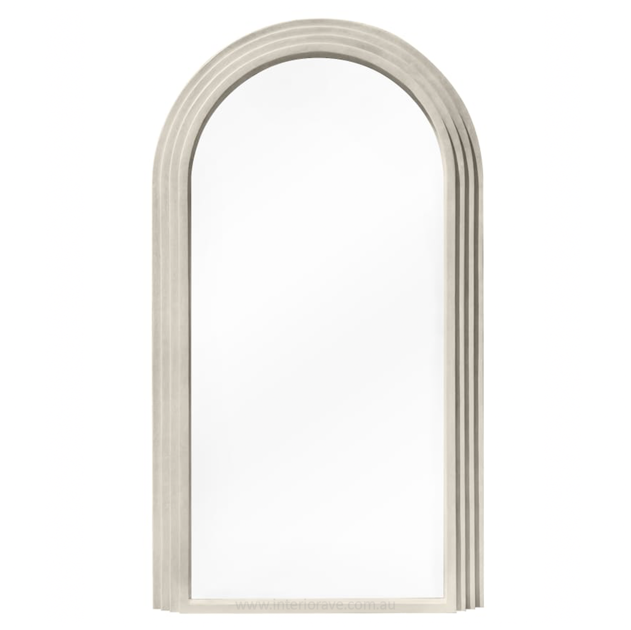Interior Ave - Sierra Arched Step Mirror - Signature Sculptural Concrete Statement Piece V355-IA-DM-SC