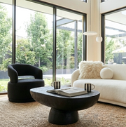Interior Ave - Coco Milan Swivel Accent Chair - Black V355-IA-OCC-COC-BLK