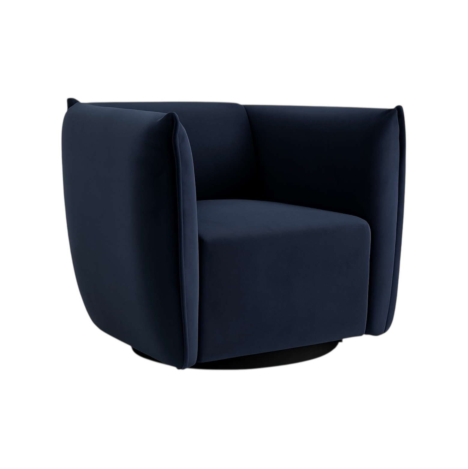 Interior Ave - Havana Velvet Accent Chair - Indigo V355-IA-OCC-HAV-INDB