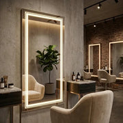 Interior Ave - 100 x 60cm Rectangle Frameless LED Bathroom Mirror V355-IA-RWM-10060