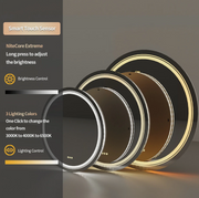 Interior Ave - 90cm Round Frameless LED Bathroom Mirror V355-IA-RWM-90