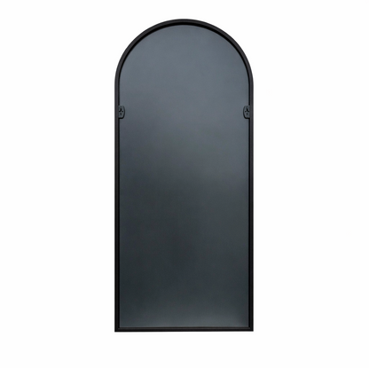 Interior Ave - Halo Arched Floor Length Mirror - Black | Signature Series V355-IA-SM-HAL-BLA