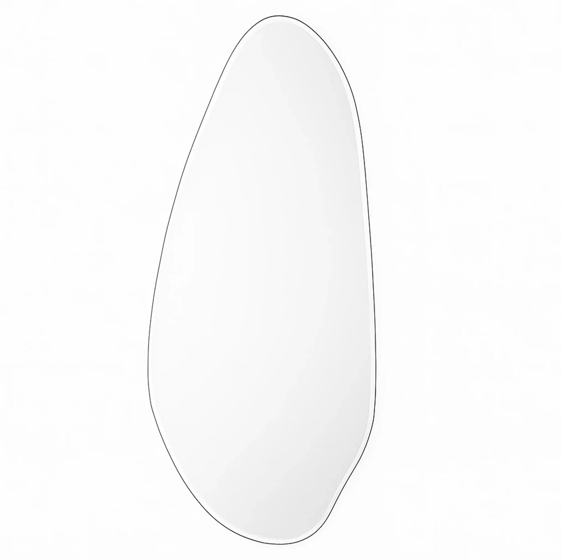 Interior Ave - Jewel Irregular LED Wall Mirror - Backlit Statement Mirror V355-IA-SM-JEW-FRA