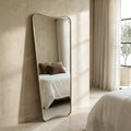Interior Ave - Pierre Full Length Gold Frame Wall Mirror - Classic Statement V355-IA-SM-PIE-GOL