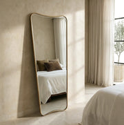 Interior Ave - Pierre Full Length Gold Frame Wall Mirror - Classic Statement V355-IA-SM-PIE-GOL