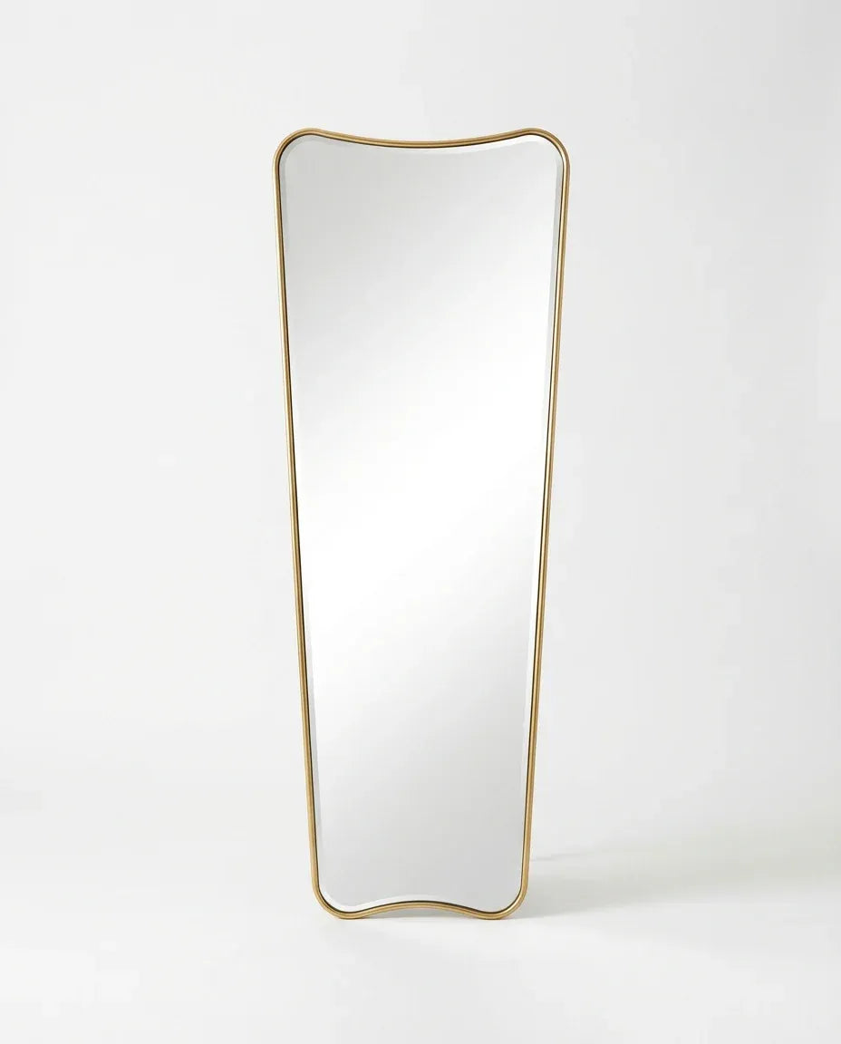 Interior Ave - Pierre Full Length Gold Frame Wall Mirror - Classic Statement V355-IA-SM-PIE-GOL