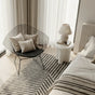 Interior Ave - Santorini Stone Side Table - Ivory V355-IA-ST-SAN-IVO