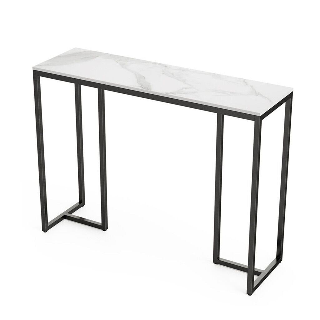 Interior Ave - Stone Marble Console - Marble & Black V355-JJ-XZ181
