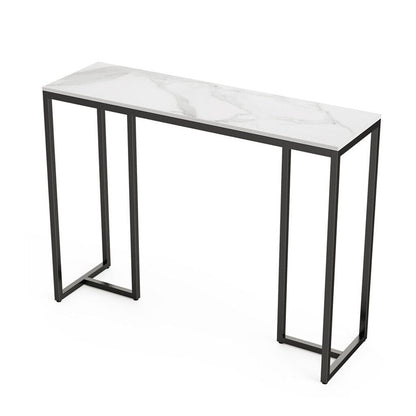 Interior Ave - Stone Marble Console - Marble & Black V355-JJ-XZ181