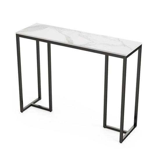 Interior Ave - Stone Marble Console - Marble & Black V355-JJ-XZ181