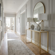 Interior Ave - Aurelia Hallway Console Table - Gold V355-JJ-XZ191