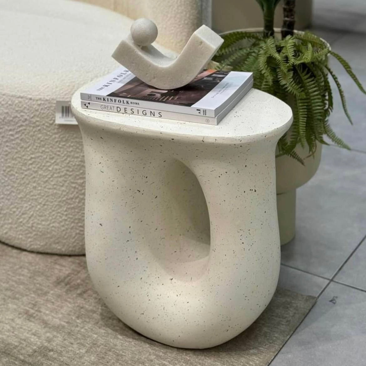 Interior Ave - Cosmo Terrazzo Accent Side Table V355-JJ-ZZ187