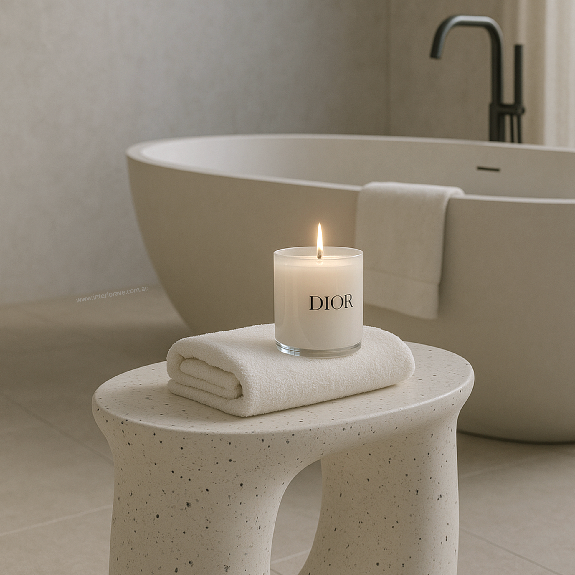 Interior Ave - Cosmo Terrazzo Accent Side Table V355-JJ-ZZ187