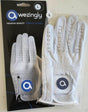 Awezingly Premium Quality Cabretta Leather Golf Glove for Men - White (XL) V363-AWZ-GWH-01-XL