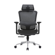 Elena High Back Full Mesh Ergonomic Office Chair In Black V369-A8616-QW-BLACK