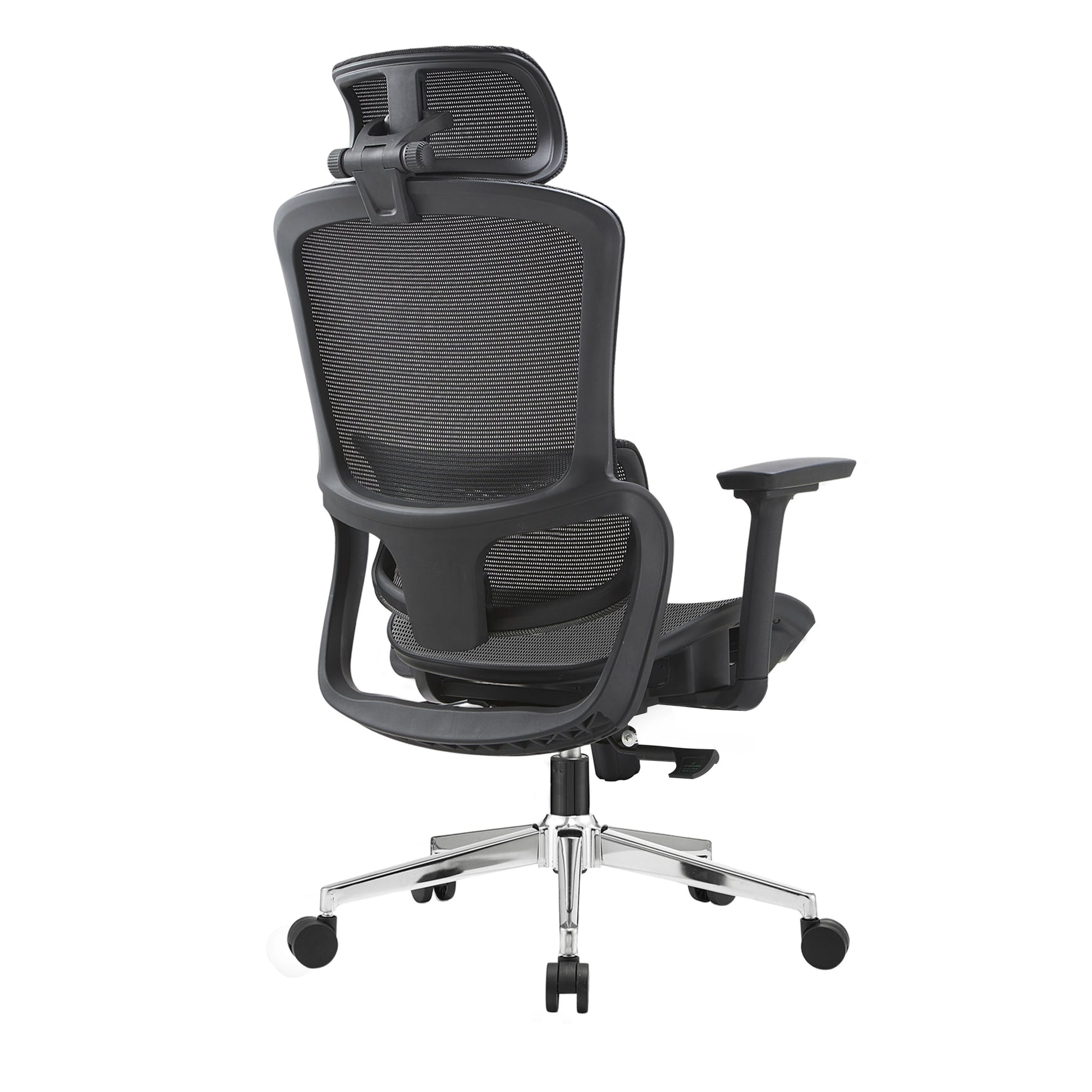 Elena High Back Full Mesh Ergonomic Office Chair In Black V369-A8616-QW-BLACK