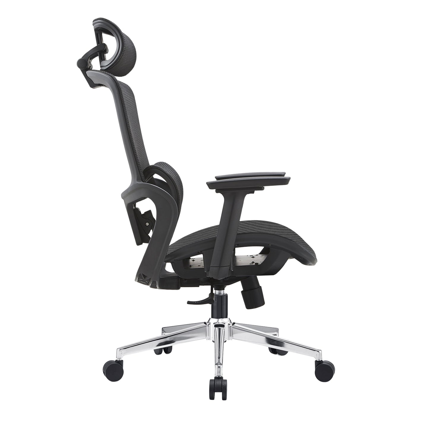 Elena High Back Full Mesh Ergonomic Office Chair In Black V369-A8616-QW-BLACK