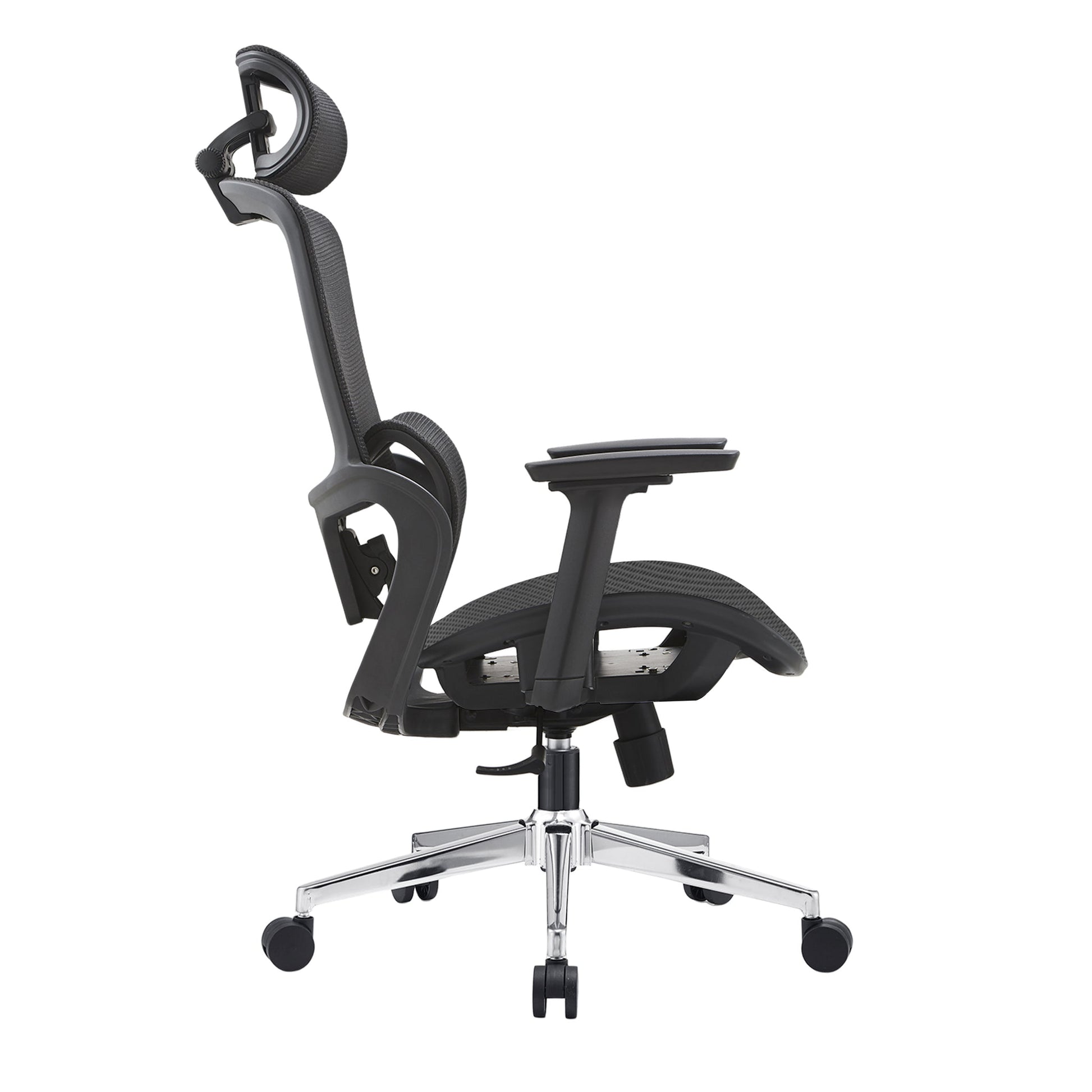 Elena High Back Full Mesh Ergonomic Office Chair In Black V369-A8616-QW-BLACK