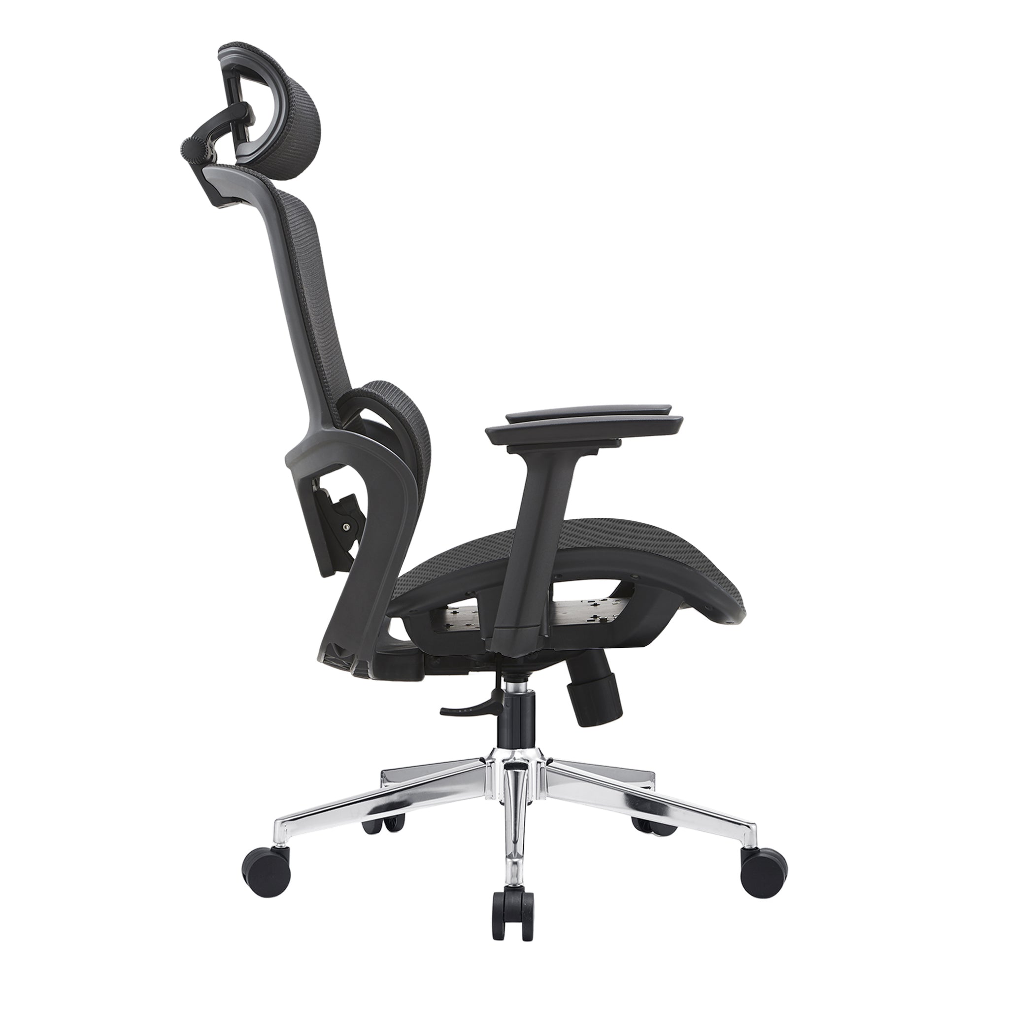 Elena High Back Full Mesh Ergonomic Office Chair In Black V369-A8616-QW-BLACK