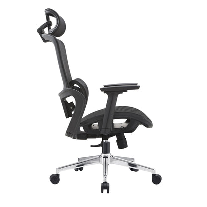 Elena High Back Full Mesh Ergonomic Office Chair In Black V369-A8616-QW-BLACK