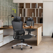 Elena High Back Full Mesh Ergonomic Office Chair In Black V369-A8616-QW-BLACK
