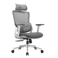 Elena High Back Fabric Seat Ergonomic Office Chair In Grey V369-A8616-R-GREY