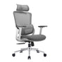 Elena High Back Fabric Seat Ergonomic Office Chair In Grey V369-A8616-R-GREY