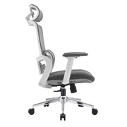 Elena High Back Fabric Seat Ergonomic Office Chair In Grey V369-A8616-R-GREY