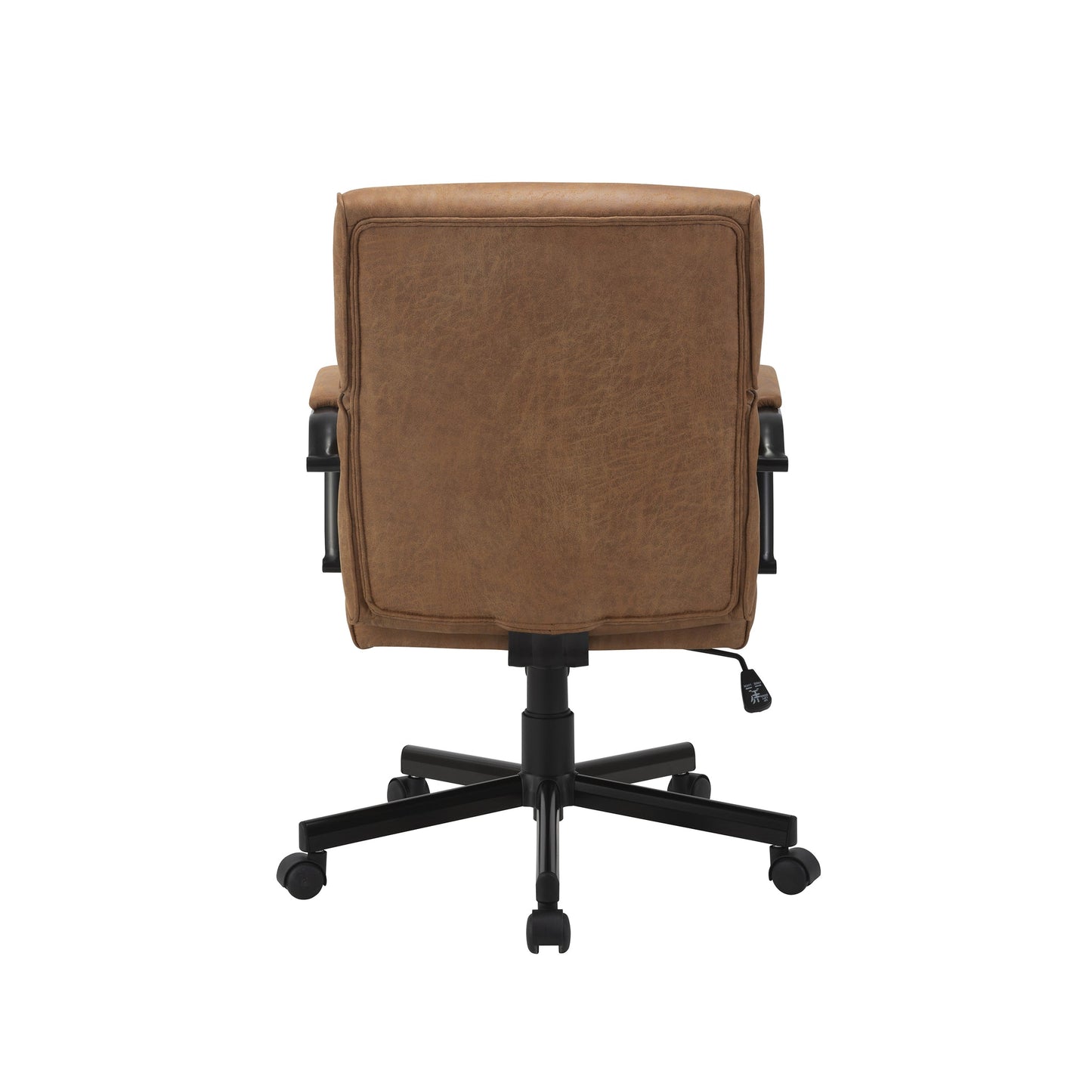 Beverly Home Office Chair In Brown Fabric V369-CS-2213-BROWN
