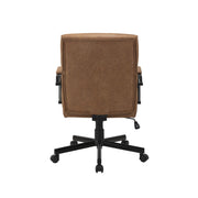 Beverly Home Office Chair In Brown Fabric V369-CS-2213-BROWN