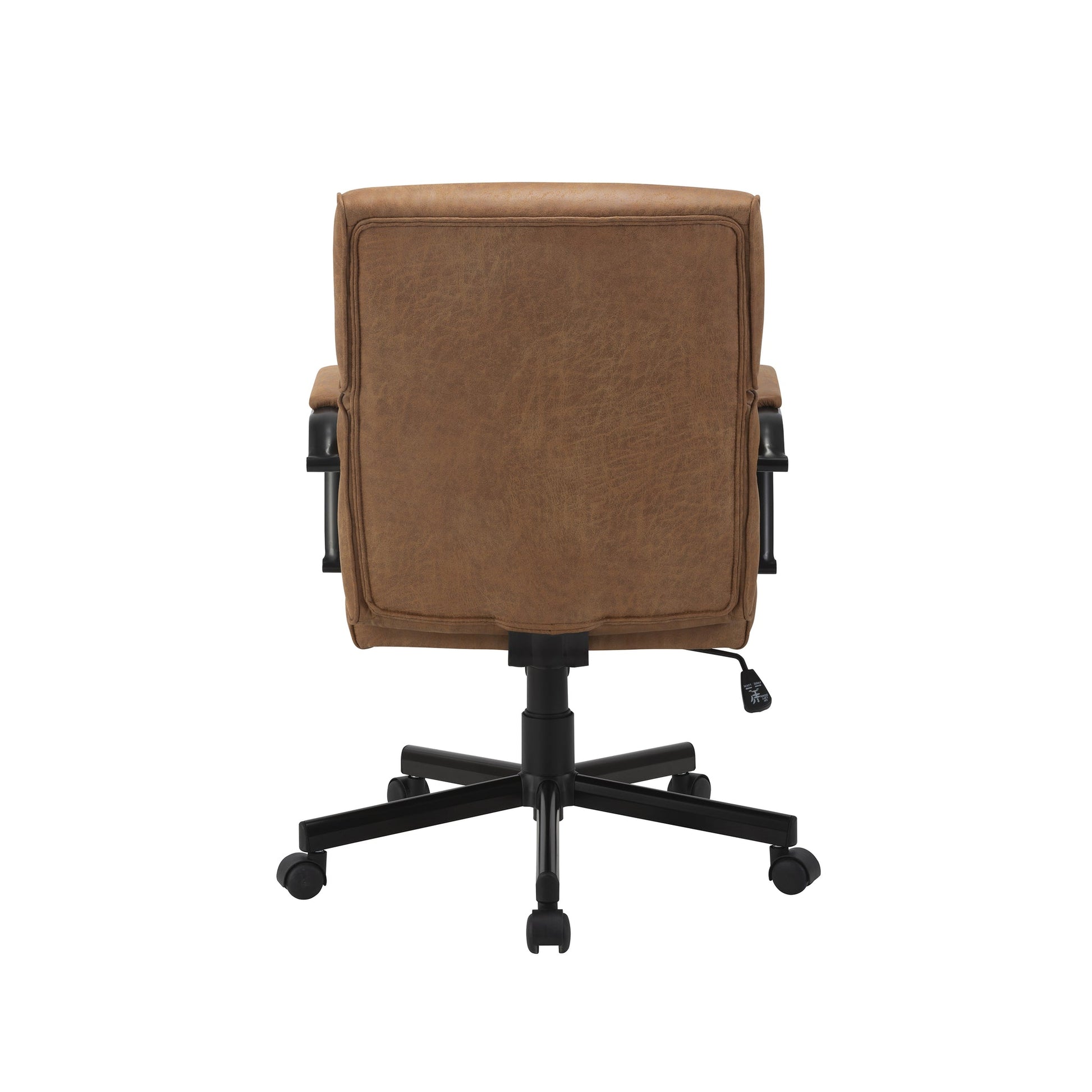 Beverly Home Office Chair In Brown Fabric V369-CS-2213-BROWN