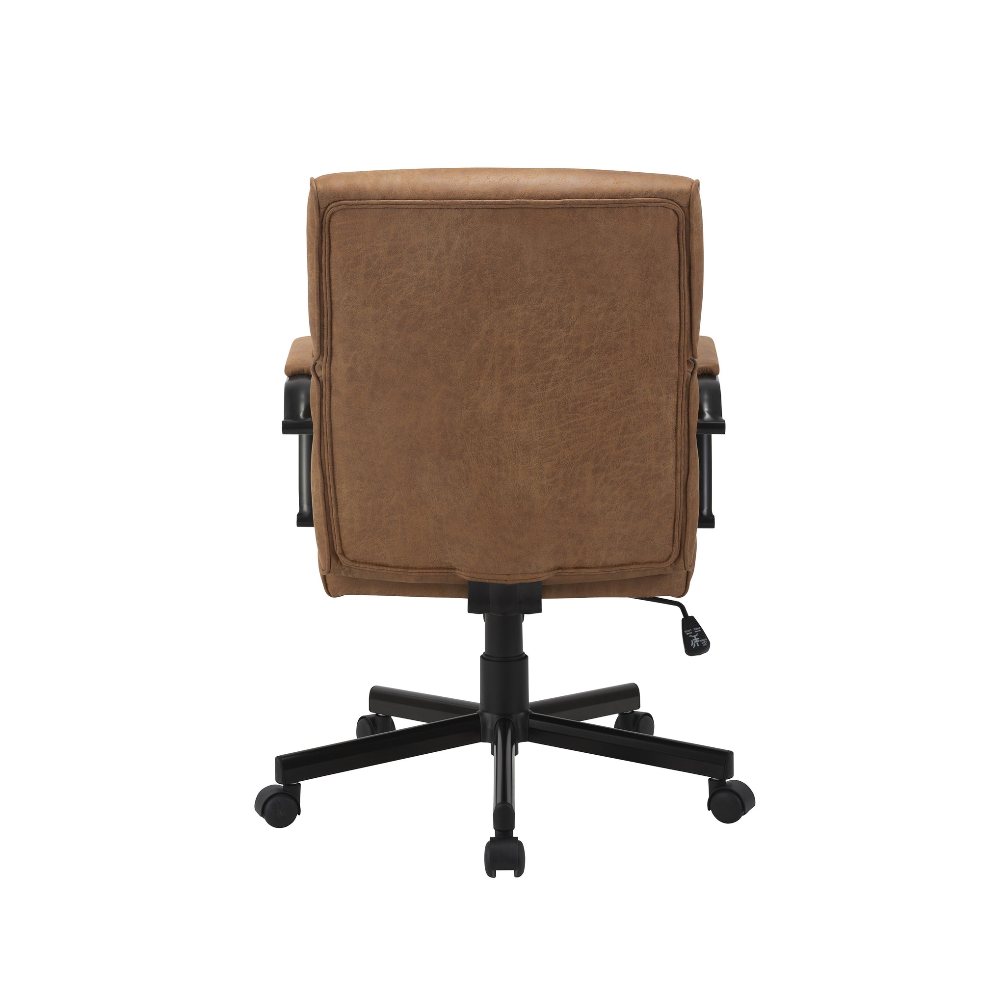 Beverly Home Office Chair In Brown Fabric V369-CS-2213-BROWN