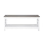 Coastal Coffee Table in White and Grey V369-LT8025