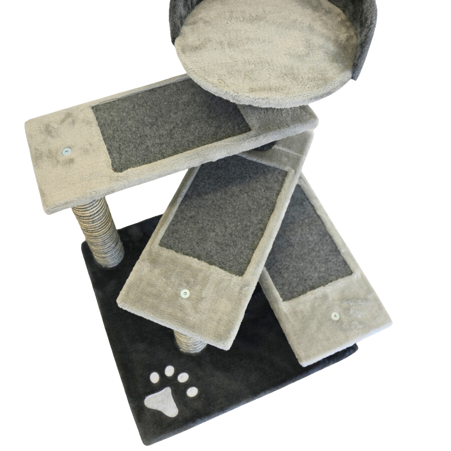 Petwiz Multi Level PawPal Scratching Post Cat Tree V378-PW-MA05