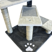 Petwiz Multi Level PawPal Scratching Post Cat Tree V378-PW-MA05