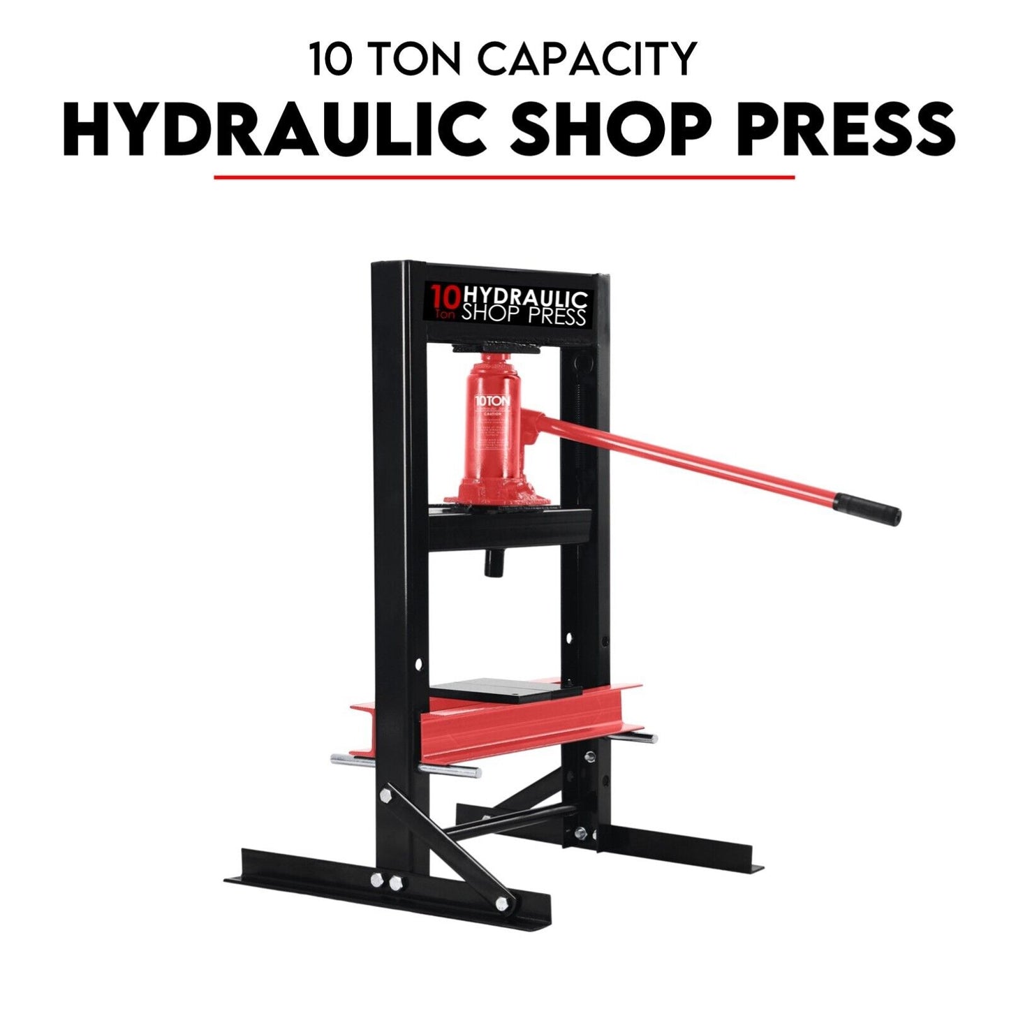 Shop Press - 10 Ton Hydraulic Standard V379-10TSHPPRSS0001