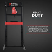 20 Ton Hydraulic Shop Press Workshop Jack Stand Bending Tool V379-20TSHOPPRS