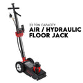 Low Profile 22 Ton Air Hydraulic Trolley Truck Jack Floor Garage Service V379-22TFLRJACK