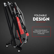 2 Ton Hydraulic Engine Crane Folding Hoist Stand Mobile Lifter Workshop Lift V379-2TFLDCRANE