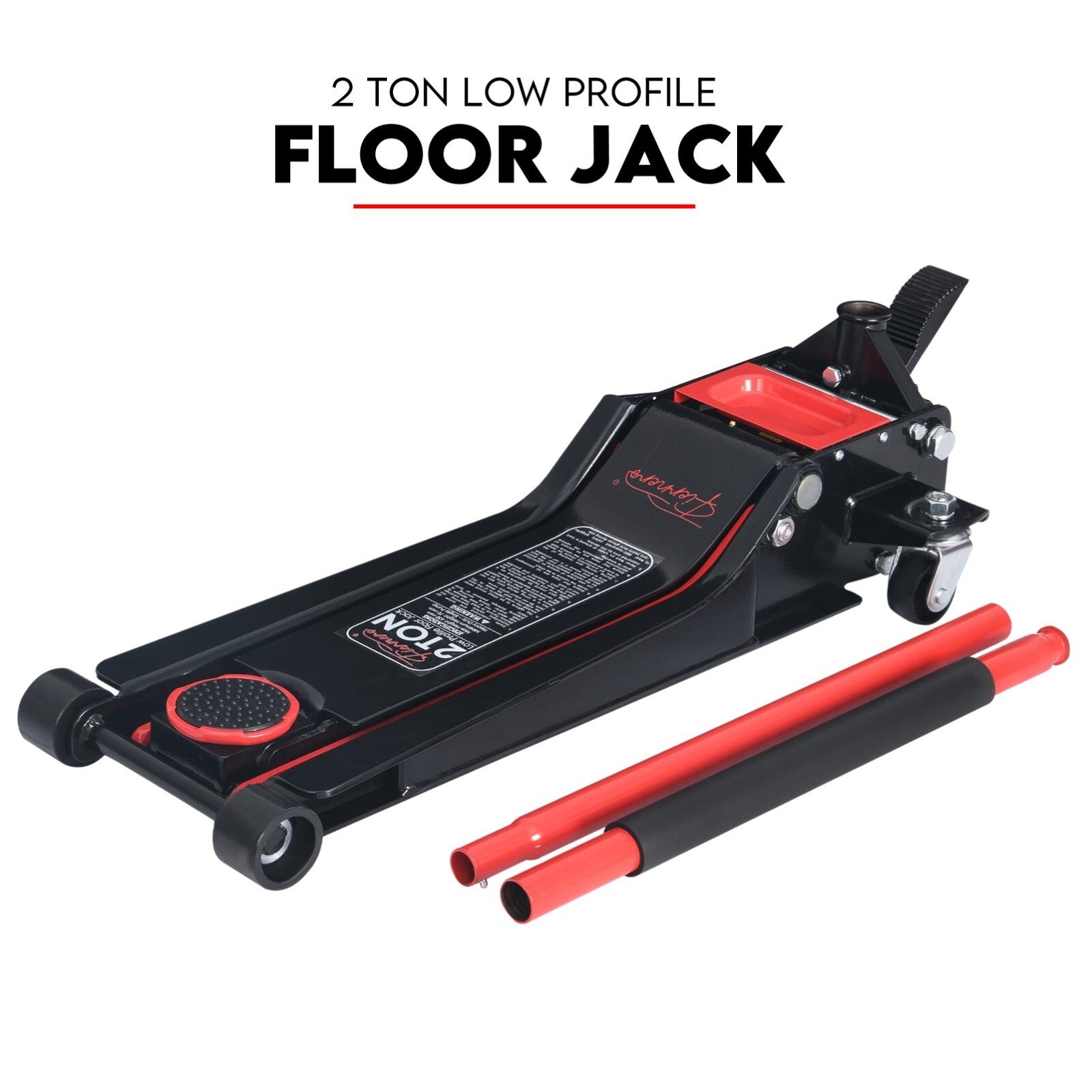 2 Ton Low Profile Trolley Jack Hydraulic Floor Car Lifter Dual Pump 70-620MM V379-2TLWPROJAC