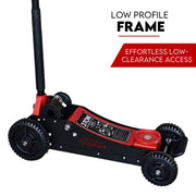 3 Ton Off Road Hydraulic Jack Floor Vehicle Quick Lift for Trucks SUVs V379-3TOFFRDJAC