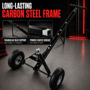 600lbs Trailer Dolly with 48mm Ball Solid Tires Portable Tow Dolly Wheel Tow