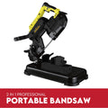 Portable Band Saw 127mm Cold Cut Metal Cut Chop Bandsaw Steel Hand Drop V379-BANDSAW114