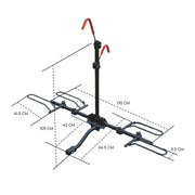 2 E Bike Rack Bicycle Carrier Hitch Rear Platform for Car SUV Foldable 2 Inch V379-BKECARBC20