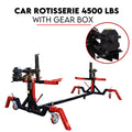 Car Rotisserie 4500LBS Gear Box Driver Rotation Auto Body Repair Restoration V379-CARGEAR001